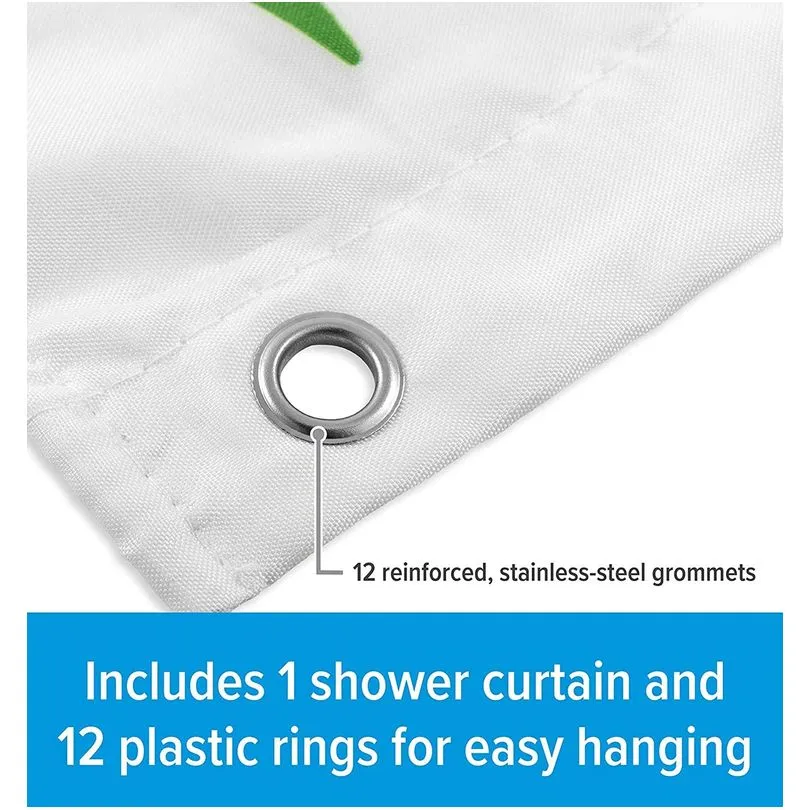 LIBATC Shower Curtain -Map
